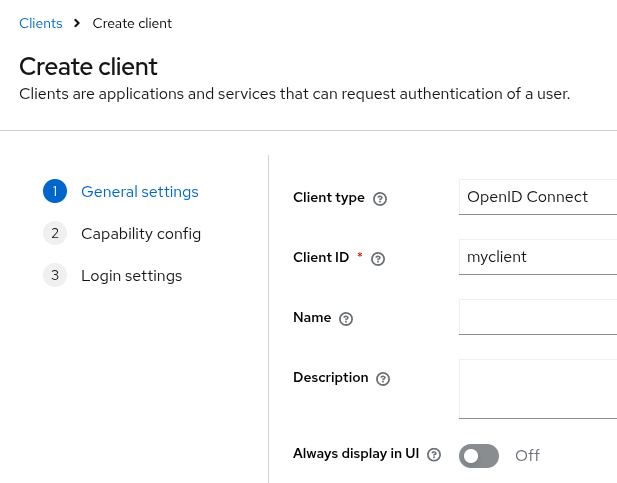 Добавление клиента